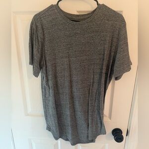 PacSun Heather Gray Scallop Tee